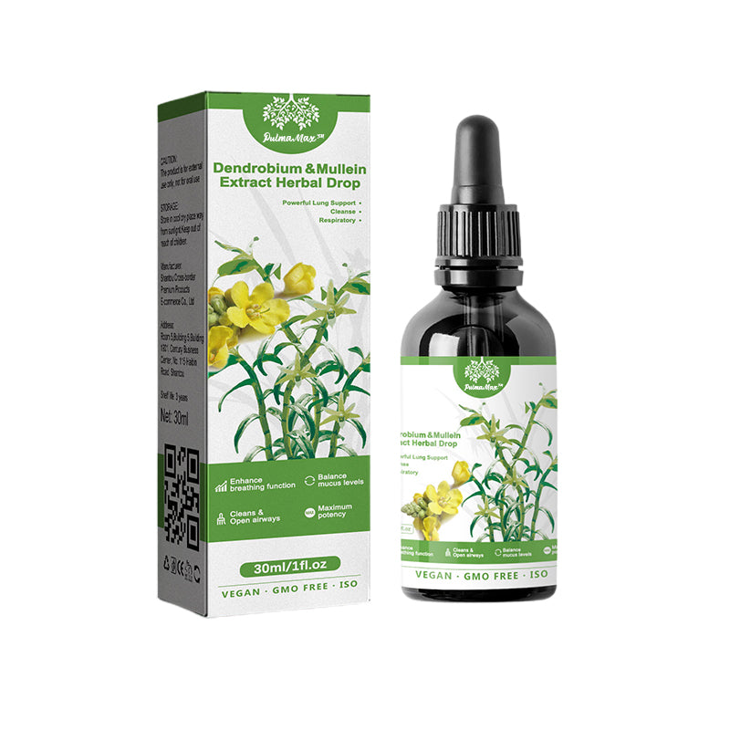 Pulmamax™ Lung Cleanse Herbal Drops for Respiratory Health
