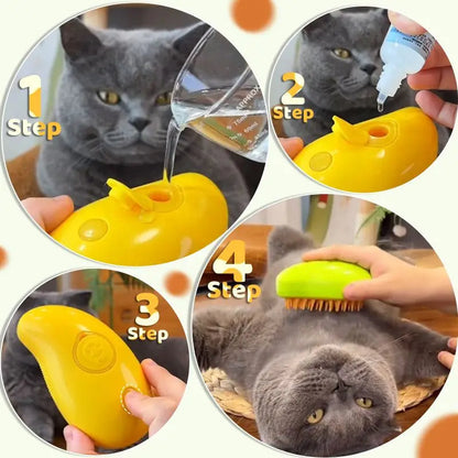 Seurico™ Cat Dog Steam Brush - Skin Friendly & Safe