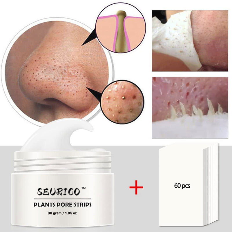Seurico™Nose Plants Pore Strips - Intense Cleansing, Sensitive Skin-Friendly