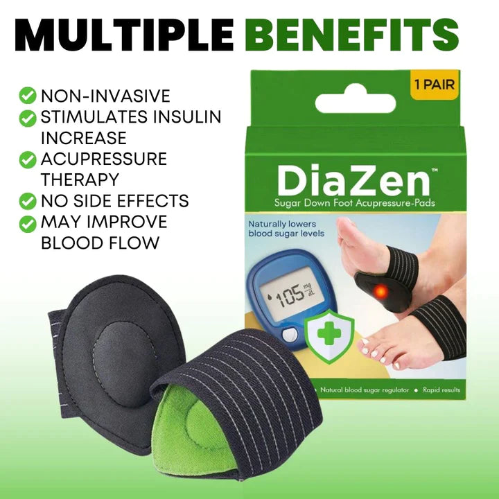DiaZen™ Sugar Down Foot Acupressure-Pads