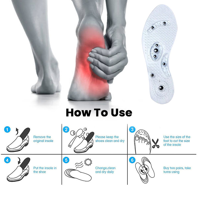 Solezy™ Magnetic Acupressure Reflexology Insoles