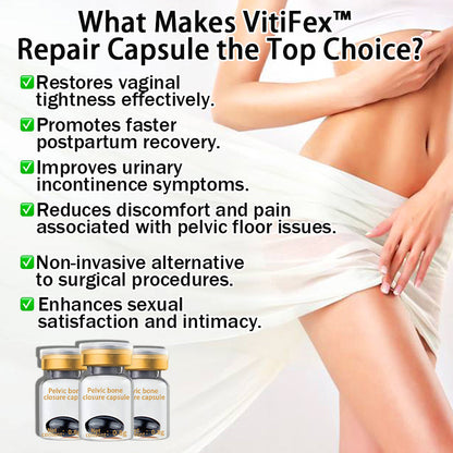 VitiFex™ Postpartum Pelvic Bone Closure Capsule for Vaginal Looseness and Urinary Incontinence