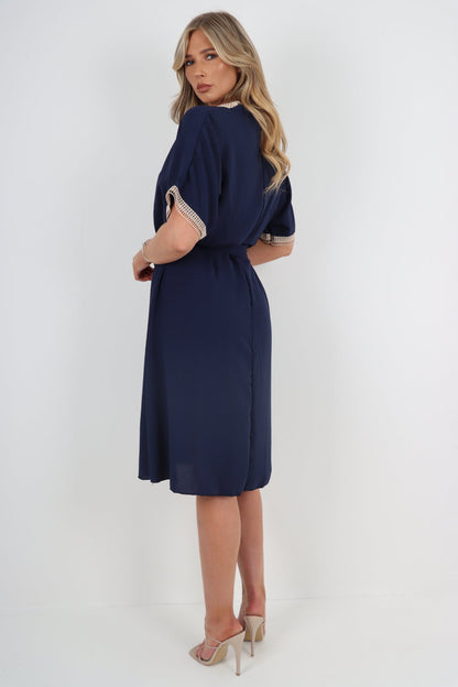 Made In Italy Casual Midi Dress