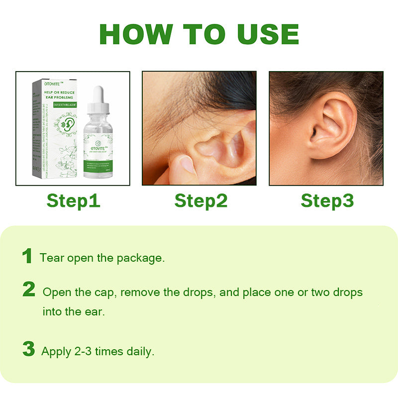 Otovite™ Ear Drops for Tinnitus, Hearing Loss, and Inner Ear Inflammation