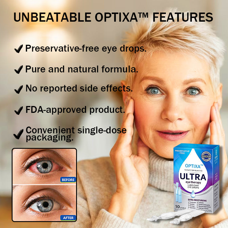 Optixa™ Cataracts Glaucoma Lubricating Eye Drops Doctor Recommended🧑‍⚕️