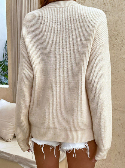 "Casual Cutie" Knit Sweater
